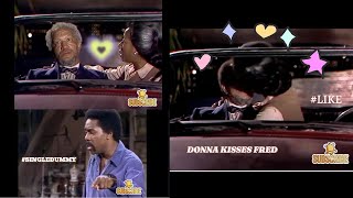 SANFORD AND SON DONNA KISSES FRED WHILE LAMONT HOME WITH MELVIN sanfordandson classic sitcom [upl. by Raddy319]