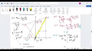 NW NSC MATHEMATICS P2 ENG QP SEPT TRIAL 2024 QUESTION 31 ANALYTIC GEOMETRY [upl. by Denman]