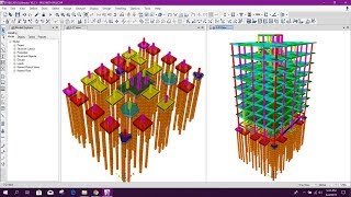 DESIGN OF PILE CAP WITH PILE IN ETABS [upl. by Zetniuq865]