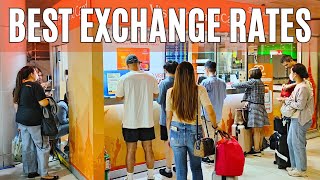 ✅ BANGKOK Suvarnabhumi AIRPORT Best MONEY CHANGERS with Exact Location and Rate Comparison [upl. by Anallij189]