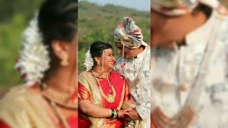 Yeu Kashi Tashi Mi Nandayla Om Sweetu Wedding Whatsapp Status 😍 [upl. by Lieno]