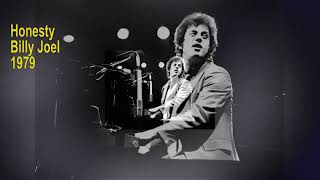 Billy Joel  Honesty 1979 LYRICS [upl. by Arral]