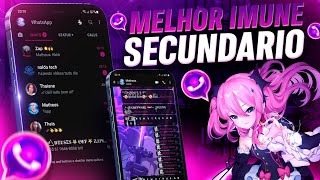 💜SECUNDÁRIO💜 MELHOR WHATSAPP IMUNE ROXO ATUALIZADO 2024 CHEIO DE FUNÇÕES ZAP IMUNE 2024🔥 [upl. by Nogaem]