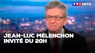 JeanLuc Mélenchon invité du 20H  quotEmmanuel Macron doit sen allerquot｜TF1 INFO [upl. by Enirtak551]