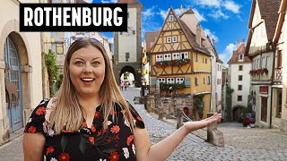 Rothenburg Is This the Best Medieval City in Europe [upl. by Bornie]