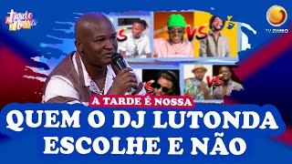 Veja o que o Dj Lutonda falou sobre o Dj…  A Tarde é Nossa  TV ZIMBO [upl. by Dust]