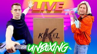 🔴 LIVE KIESEL GUITAR UNBOXING WITH HUTCH [upl. by Pernell]