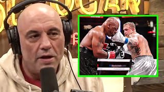 Joe Rogan Reacts To Mike Tyson LOSING Jake Paul Fight [upl. by Dalton344]