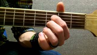 How to Play Fdim diminished on Guitar [upl. by Llatsyrc]