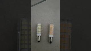 The color temperature of a 2700K vs 6500K LED bulb [upl. by Aicnom]