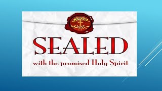 Sealed with the Holy Spirit ll Ephesians 113 ll ONE minute video ll Memorizing Scriptures [upl. by Garrett92]