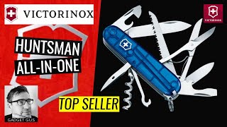 🇨🇭 Victorinox Huntsman  A Great Allround Victorinox Knife  UNBOXING  Review  SAK  EDC [upl. by Fayth815]