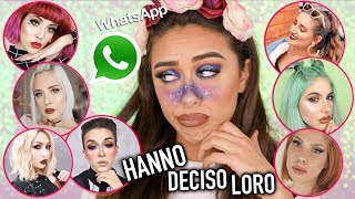 LA BEAUTY COMMUNITY DECIDE IL MIO MAKEUP CON VOCALI WHATSAPP [upl. by Oj]