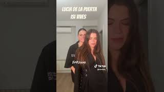 Lucia de la puerta Nerviosa con isi vives ☺️ [upl. by Tudela]