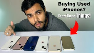 How To Check Second Hand iPhone  Tips To Buy an Used iPhone Before Buying in 2024 HINDI [upl. by Sessler]