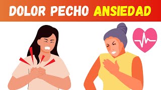 DOLOR en el PECHO por ANSIEDAD  Causas y Solución [upl. by Plank855]