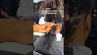 Stop OVERTIGHTENING Those Rubberbands locs locstyles loctician [upl. by Shah]