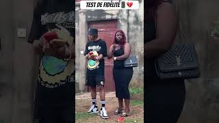 🆘ELLE LE TROMPE POUR IPHONE14 📱testdefidelite cameroun infidelity couple tromperie [upl. by Ynattir307]