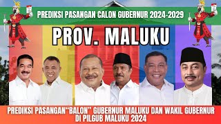 PASANGAN CALON GUBERNUR MALUKU 2024 TERBARU [upl. by Alegnaed946]