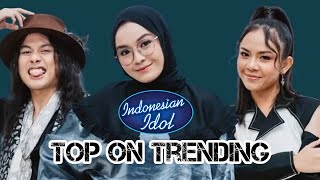 Top INDONESIAN IDOL 2023 Spektakular Show On TRENDING  Salma Novia Neyl Paul [upl. by Nemad]