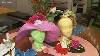 Wearable florals for Kentucky Derby Kegs amp Eggs [upl. by Thetisa695]