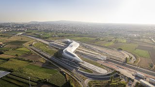 Napoli Afragola High Speed Train Station by Zaha Hadid Architects [upl. by Colier422]