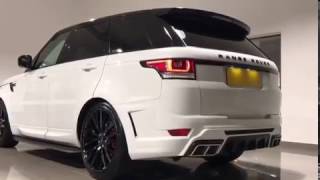 Fuji White Range Rover Sport L494 2017 Conversion Pack SVR 22s Kit  AUTOLAB UK Blackburn [upl. by Neural585]