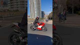 DUCATI Panigale 1299 Superleggera Akrapovic racing full exhaust sound Akrapovic or Termignoni [upl. by Nysa451]