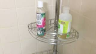 AllZone Shower Corner Caddy  REVIEW amp FULL INSTALLATION [upl. by Galatea77]