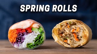 Spring Rolls 2 Ways [upl. by Stephens797]