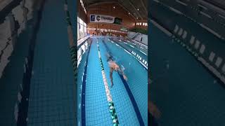 Freestyle swimming smoothly🏊🏻‍♀️ swimming explore sports [upl. by Volney]