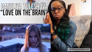 Daneliya Tuleshova  Love On The Brain REACTION [upl. by Mayyahk]