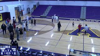 Ashland High School vs Cumberland High School Mens Varsity Basketball [upl. by Odrawde105]