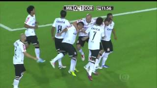 Millonarios 0 x 1 Corinthians 03042013 [upl. by Sarad690]