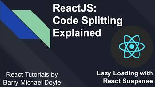 ReactJS Code Splitting Explained [upl. by Nylcoj529]