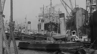 Western Waterway Bristol Avon  1941  CharlieDeanArchives  British Council Archival Footage [upl. by Erehc]