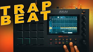 Creating HardHitting Trap Beats  MPC LIVE 2 Beat Making [upl. by Ttennaj914]