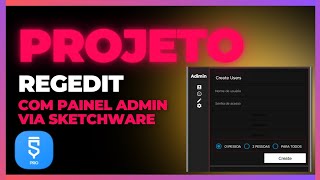 SAIU PROJETO DE REGEDIT COM PAINEL ADMIN ATUALIZADO VIA SKETCHWARE PRO 2024  MUITO TOP ðŸ”¥ [upl. by Ahseetal]