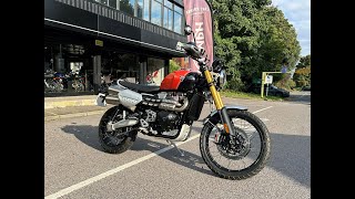 TRIUMPH SCRAMBLER 1200 XE 2023 [upl. by Einnok]