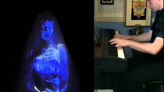 The Haunted Mansion Wedding March on Piano [upl. by Nolyag]