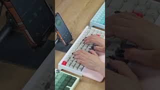 CIDOO V65 Pro  Typing on the Moon White cidoo cidoov65 thursday typingwork sound typingasmr [upl. by Burney]