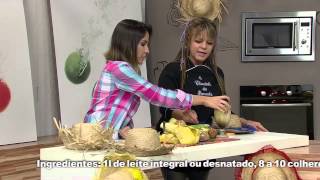 Receitas Bom Sabor 24062013  Curau [upl. by Alegnatal]