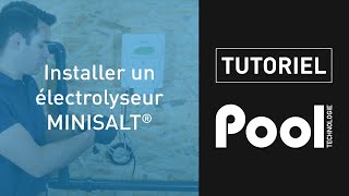 Installation Minisalt  POOL TECHNOLOGIE [upl. by Pilif757]