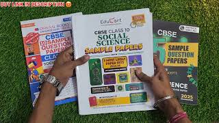 🥶Educart vs Oswaal vs PW Sample Paper Class 10  202425🔥Best Sample Paper For Class 10 Board 2025 [upl. by Ecyar]