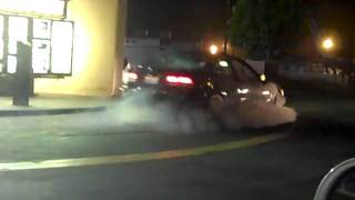 wendys drive thru BURNOUT [upl. by Dionisio930]