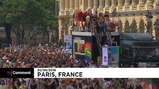 La Marche des fiertés à Paris [upl. by Borroff867]