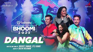 Dangal  GoDaddy IN Bhoomi 2023  Salim Sulaiman  Srushti Tawade Cyli Khare  Marathi Ganpati Song [upl. by Enyar]