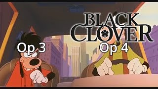 Black Clover Opening 3 vs Black Clover Opening 4 [upl. by Franky]