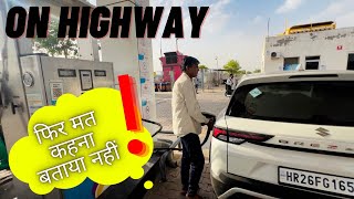 ये लो कर दिया इसका भी Average Test🔥 Maruti Suzuki Brezza CNG mileage test  Full Load🤯 देख लो [upl. by Ltihcox847]