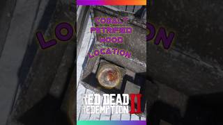 Finding the Rare Cobalt Petrified Wood in RDR2 [upl. by Livvy571]